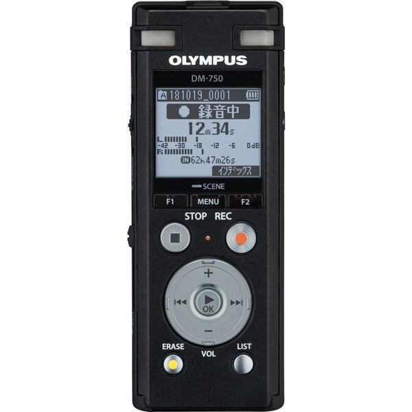 OLYMPUS DM-750 BLK ブラック Voice-Trek(ボイストレック) IC 