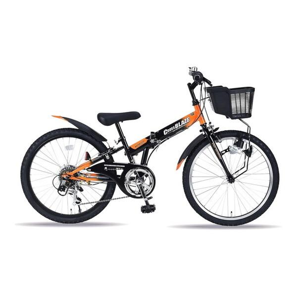 池商 マイパラス MYPALLAS MJ822F BK 折畳ジュニアMTB22・6SP