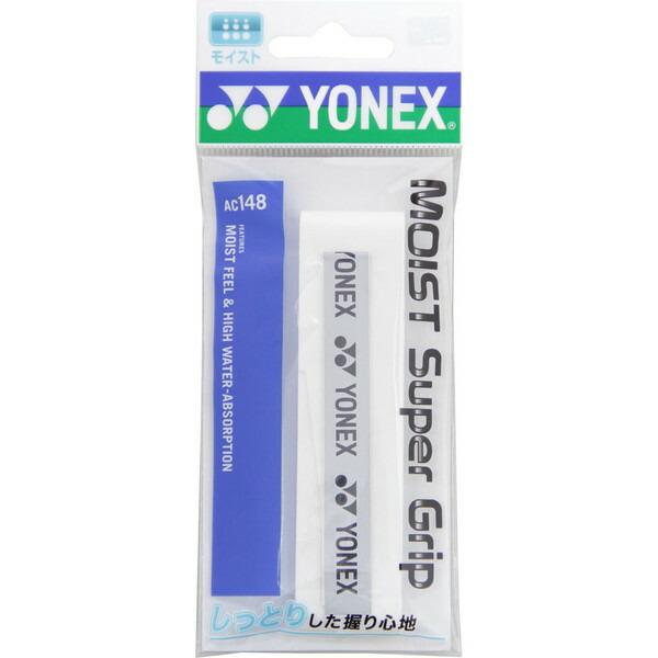 ヨネックス テニス ウェットスーパーグリップ ホワイト AC1023-0 011 Yonex（ヨネックス) テニス グリップテープ ウェットスーパー