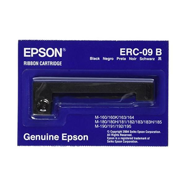 エプソン　リボンカートリッジ　新品未使用 エプソン（EPSON） EPSON ERC-09B 黒 ミニプリンター用リボン