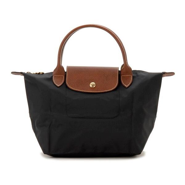 LONGCHAMP ロンシャン ハンドバッグ ノワール ブラック ル プリ  