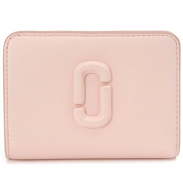 MARC JACOBS マークジェイコブス 二つ折り財布 ピンク MARC JACOBS マークジェイコブス 二つ折り財布 ピンク