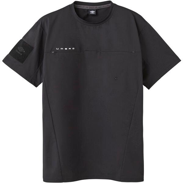 アンブロ サッカー 審判ウェア UMBRO COACHERS レフェリカルトップ ブラック O-XO UF5SHS66M BK00 umbro（アンブロ） サッカー 審判ウェア UMBRO COACHERS レフェリカル