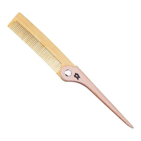 椿油のつげぐし