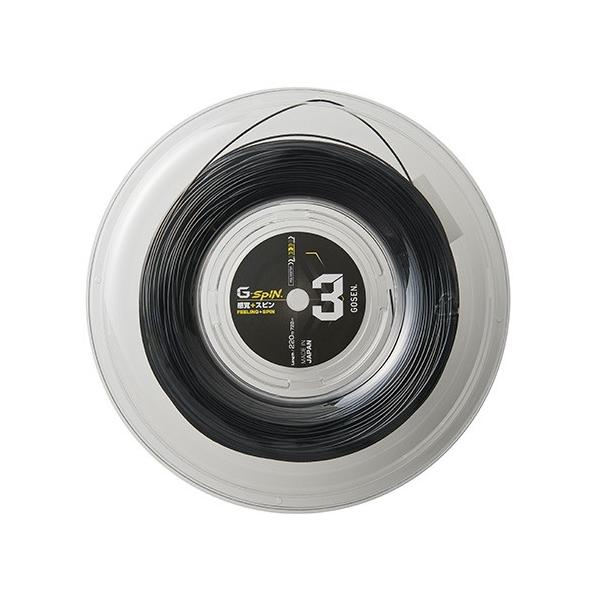 GOSEN（ゴーセン） 硬式テニス用 ガット ジー・スピン3 G-SPIN3 16LGA