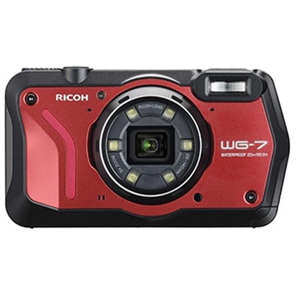 リコー RICOH WG-7 レッド WG コンパクトデジタルカメラ (2000万 リコー RICOH WG-7 レッド WG コンパクトデジタルカメラ (2000万