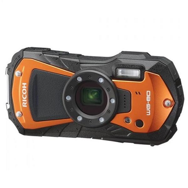 リコー デジタルカメラ 1600万画素 WG-80 オレンジ RICOH 2.7型 リコー デジタルカメラ 1600万画素 WG-80 オレンジ RICOH 2.7型