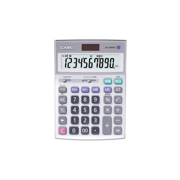 電卓 デスク (テーブル 机) サイズ DS-10WKA-N CASIO（カシオ） CASIO DS-10WKA-N 電卓 デスクサイズ : XPRICE Yahoo