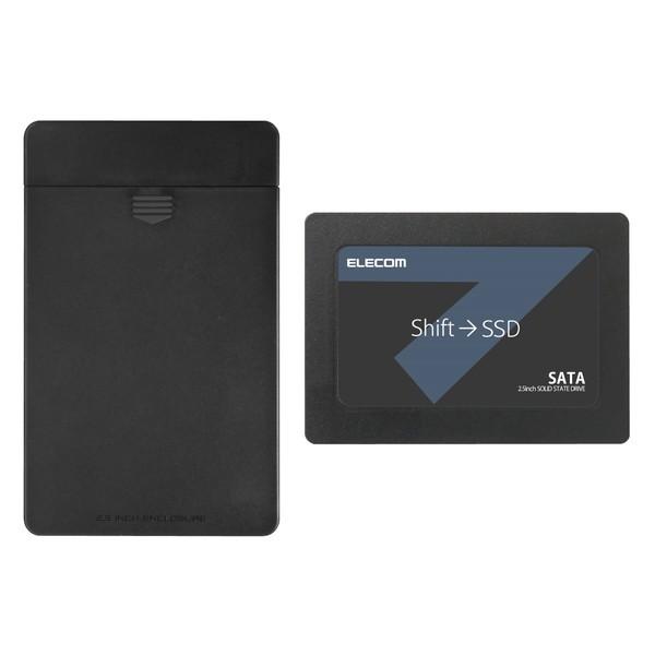 ELECOM ESD-IB0240G 2.5C`^SSD (SATA 6Gb/sΉE240GB)