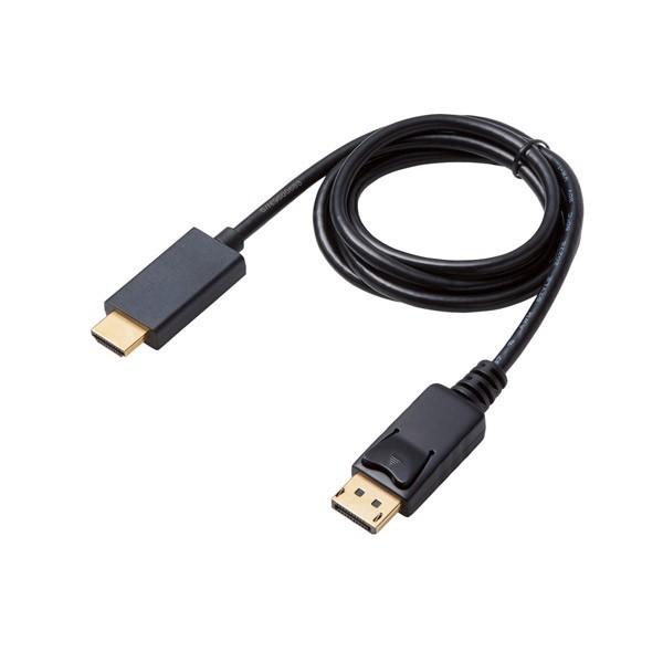 HDMIϊP[u ELECOM GR CAC-DPHDMI10BK DisplayPort-HDMI [J[