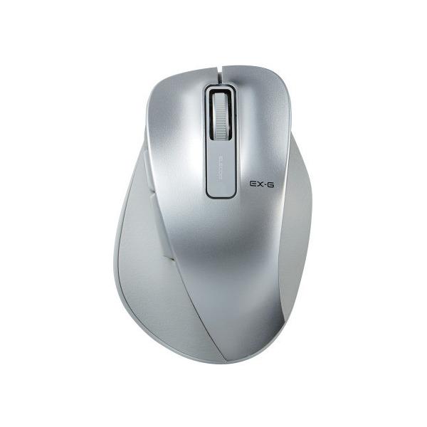 ELECOM M-XGM10DBSV/EC BlueLED}EX/̋ɂ/MTCY//2.4GHz/5{^/Vo[