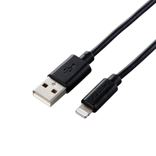 LightningP[u ELECOM GR MPA-UAL15BK iPhoneP[u CgjOP[u 1.5m iPad iPod f[^ʐM [d USB-A Lightning RoHSwߏ ubN