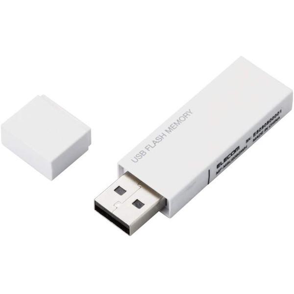 USB ELECOM GR MF-MSU2B64GWH USB2.0Ή ZLeB@\Ή 64GB zCg