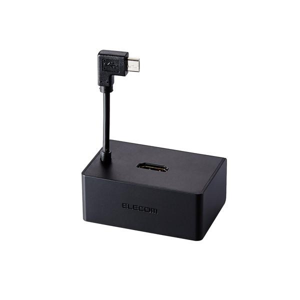 ELECOM DH-FTHDL01BK X^h^A_v^[ Fire TV Stick 2ȍ~ Fire TV Stick 4K p LAN|[gt [J[