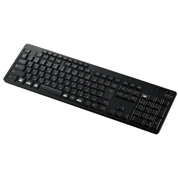 ELECOM TK-FBM118SKBK �u���b�N Bluetooth�É��t���L�[�{�[�h (���{��z��109�L�[+9�L�[) ���[�J�[����