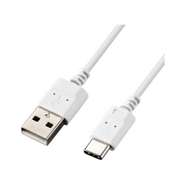 USBP[u ELECOM GR MPA-ACX10WH USB-CP[u Type-CP[u X ɍ A-C 1.0m X}z[dP[u zCg