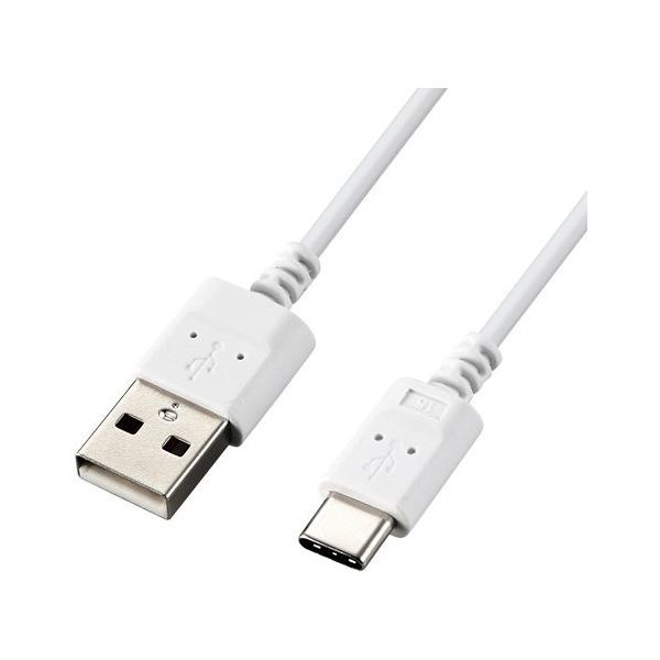 USBP[u ELECOM GR MPA-ACX20WH2 USB-CP[u Type-CP[u X ɍ A-C 2.0m X}z[dP[u zCg