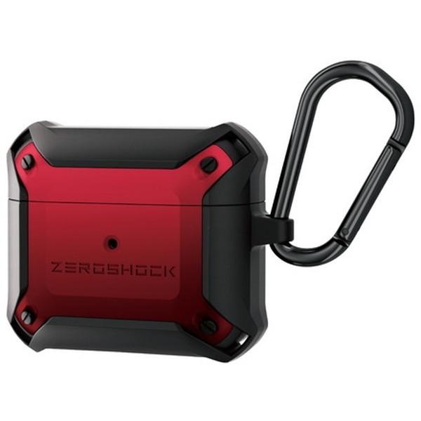 AirPods �P�[�X ELECOM �G���R�� AVA-AP3ZERORD ��3���� �J�o�[ ZEROSHOCK �Ռ��z�� �J���r�i�t ���C�����X�[�d�� MagSafe�[�d�� �����h�~ ���b�h ���[�J�[����