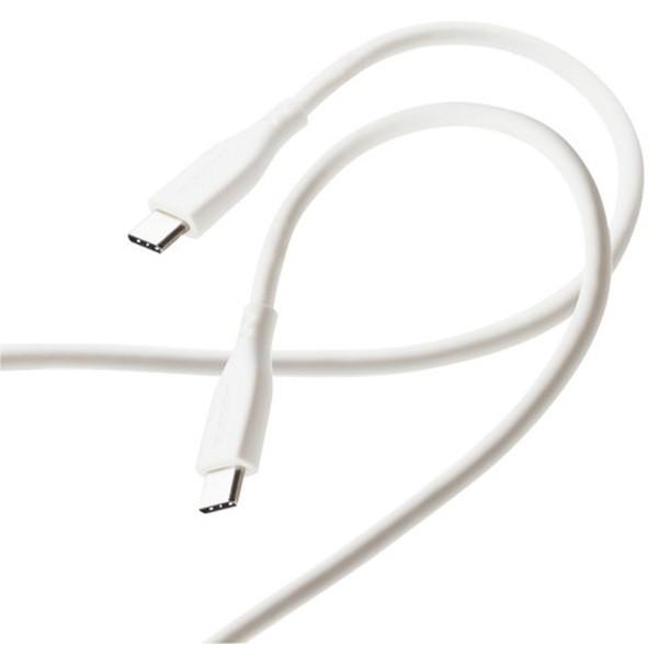 USBP[u ELECOM GR MPA-CCSS20WH USB-C to USB-C [dP[u 2m PDΉ ő60W iPad Androide ̑@Ή Ȃ߂炩 _ ϋv zCg