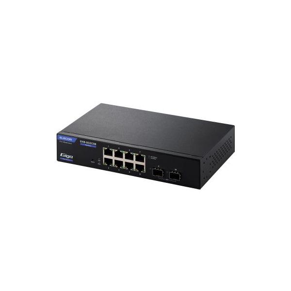 ELECOM（エレコム） レイヤー2スイッチ スイッチングハブ EHB-SG2C08