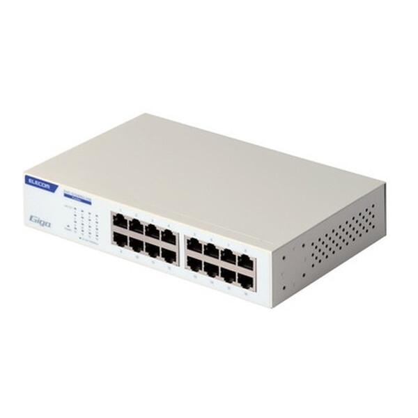 Cisco スイッチングハブ 16ポート ギガビット 金属筐体 静音ファンレス Cisco スイッチングハブ 16ポート ギガビット 金属筐体 静音