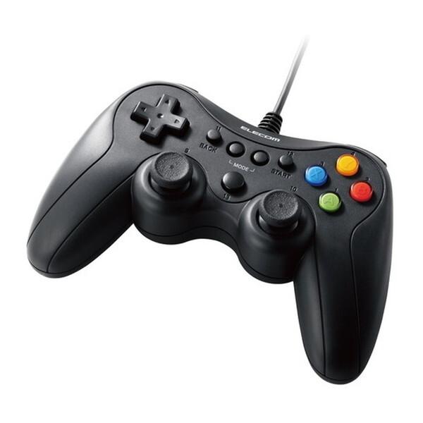ELECOM ゲームパッド エレコム JC-GP30SBK ブラック PC ELECOM ゲームパッド エレコム JC-GP30SBK ブラック PC