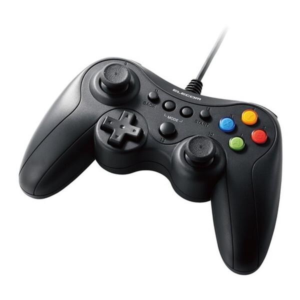ゲームパッド ELECOM エレコム JC-GP30XBK ブラック PCコントローラー USB接続 Xinput Xbox系ボタン配置 FPS仕様 高耐久ボタン 軽量 メーカー直送 ゲームパッド ELECOM エレコム JC-GP30XBK ブラック PCコントローラー USB接続 Xinput Xbox系ボタン配置 FPS仕様 高耐久ボタン 軽量 メーカー直送