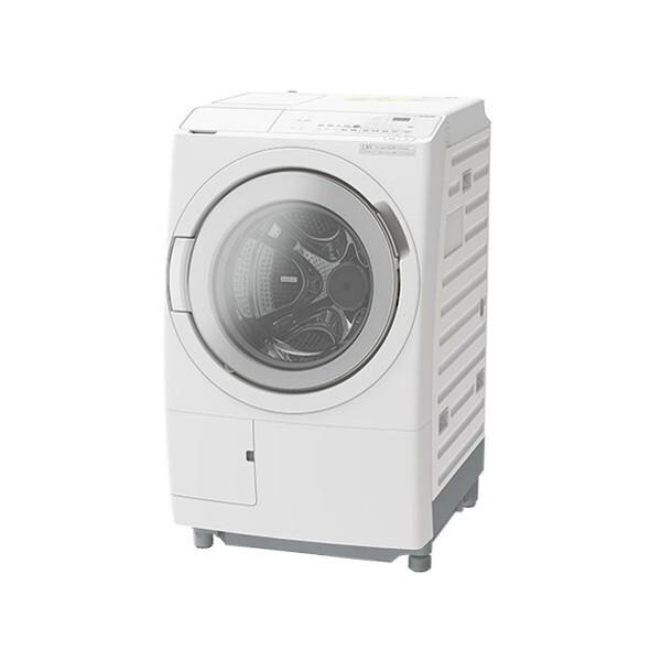 SHARP ドラム式洗濯機 本体 ホワイ ※直接引き取り限定（大阪市杭全）※ 日立 ドラム式洗濯乾燥機 左開き 洗濯13.0kg 乾燥7.0kg 幅63cm らく