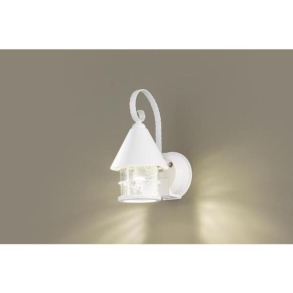 PANASONIC LGWC85044WF ホワイト/透明 [洋風LEDポーチライト (電球色)] Panasonic（パナソニック） PANASONIC LGWC85044WF ホワイト/透明 洋風