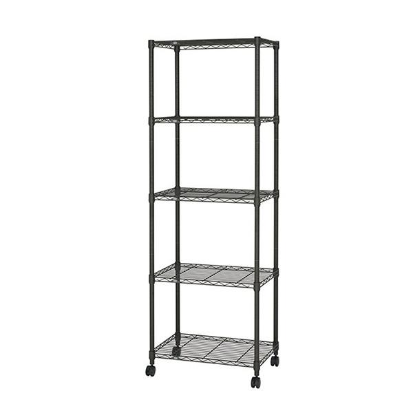 DOSHISHA（ドウシシャ） フリーラック 5段60W ルミナス ノワール