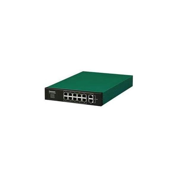 Panasonic PANASONIC PN25108 12ポート PoE給電スイッチングハブ Panasonic PANASONIC PN25108 12ポート PoE給電スイッチングハブ
