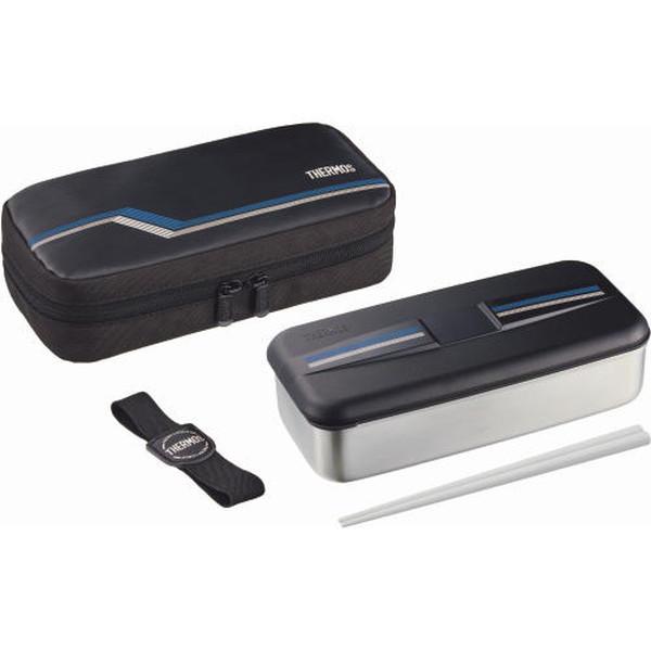 他サイト： THERMOS DSD-704-L-BK ラインブラック フレッシュランチボックス (700ml)の商品画像