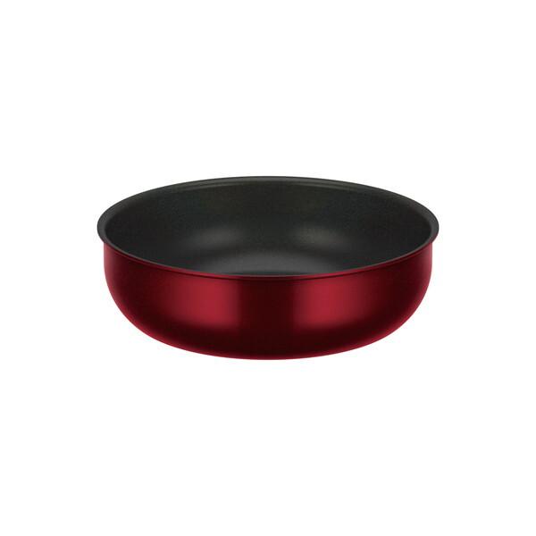 他サイト： THERMOS KVD-026D-DR デュラブルシリーズ取っ手のとれる炒め鍋KVD IH対応の商品画像