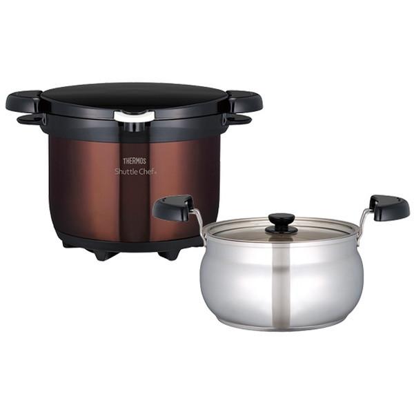 THERMOS（サーモス） シャトルシェフ 真空保温調理器 3.0L クリア