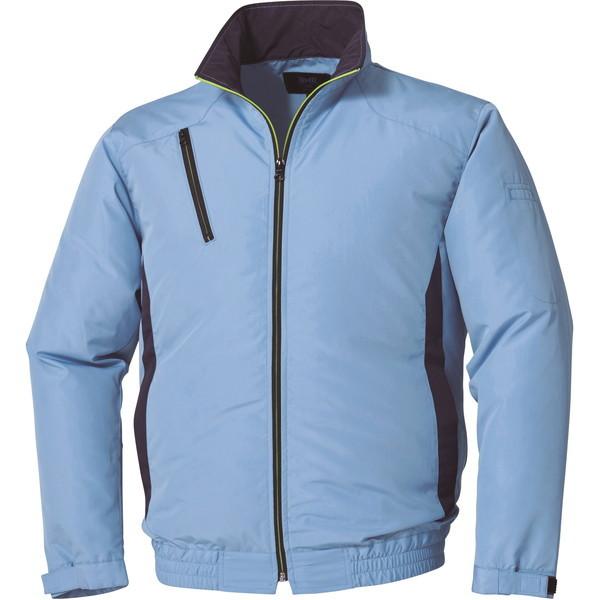 KU92010 空調服 R ポリエステル製 カジュアル 服のみ ライトブルー