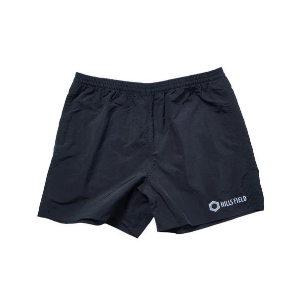 HILLS FIELD ヒルズフィールド HF-SHT-HFLblks LOGO NYLON SHORT PANTS