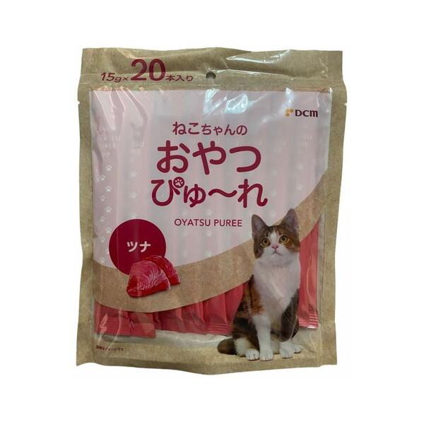 DCM BRAND DCM ねこちゃんのおやつぴゅ〜れ ツナ 15g×20本入り