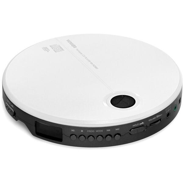 VERSOS ポータブルCDプレーヤー VJ-M8115 VERSOS コンパクト ポータブル CDプレーヤー ステレオ 乾電池 AC