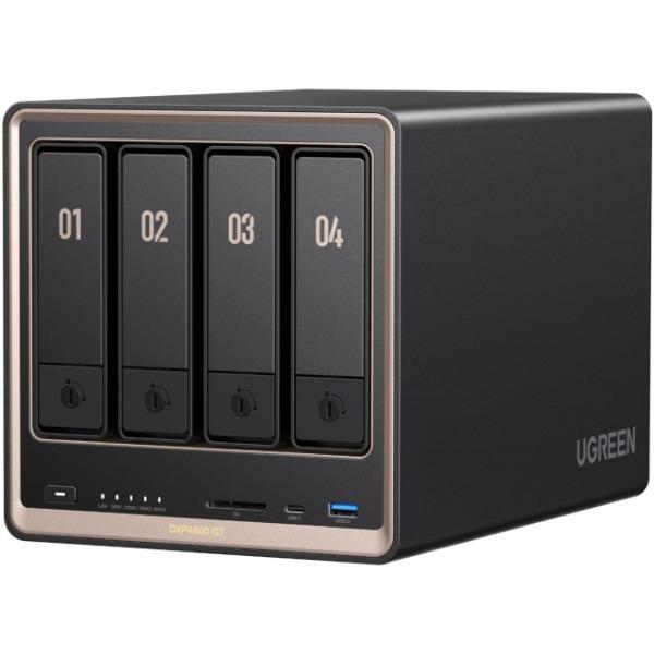 UGREEN DXP4800GT ブラック NASync NAS 4ベイ