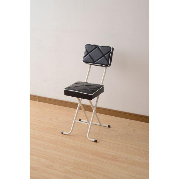 DCM BRAND DCM DCM-F56 BK/IV フォールディングチェア メーカー直送