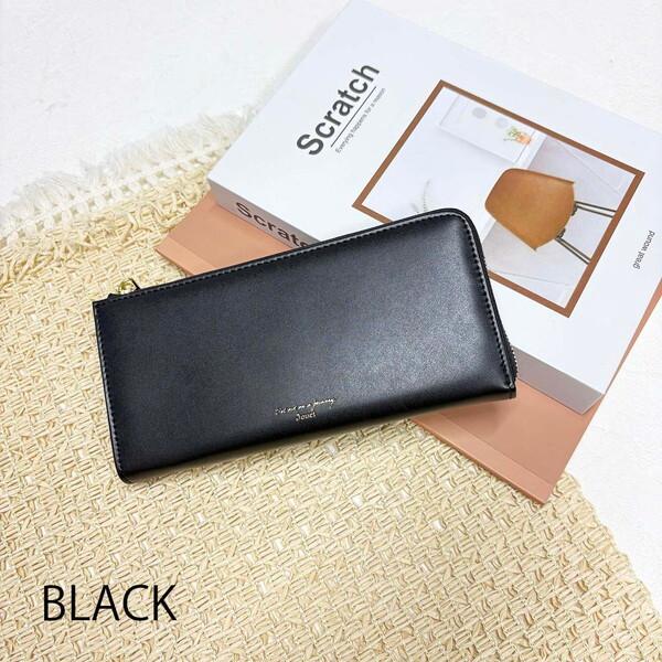 財布 長財布 JOUET ジョエット グロッシーL字型長財布 ブラック 黒