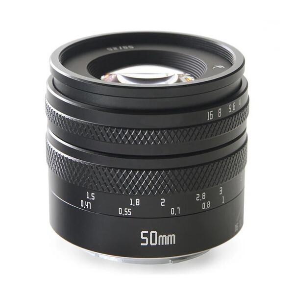 AstrHori 50mm F2.0 EF-M (T) チタンブラック 単焦点レンズ (キヤノン