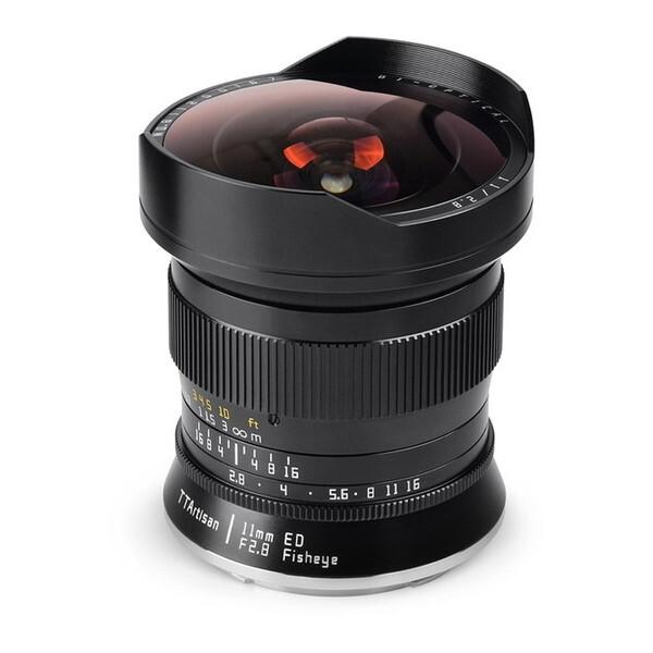 TTArtisan EF11mm f/2.8 Fisheye 単焦点レンズ (一眼レフ版 キヤノンEF
