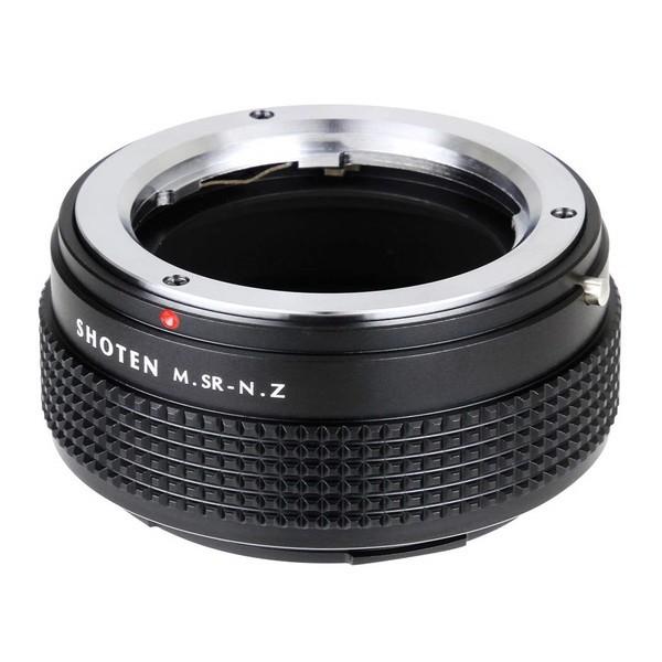 SHOTEN MSR-NZ ブラック マウントアダプター(ミノルタMD・MC│SR