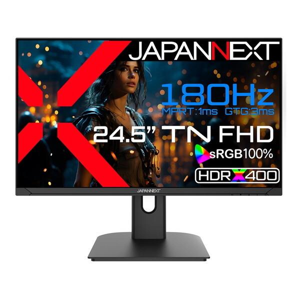 JAPANNEXT（ジャパンネクスト） JAPANNEXT JN-245GT180FHDR 24.5型