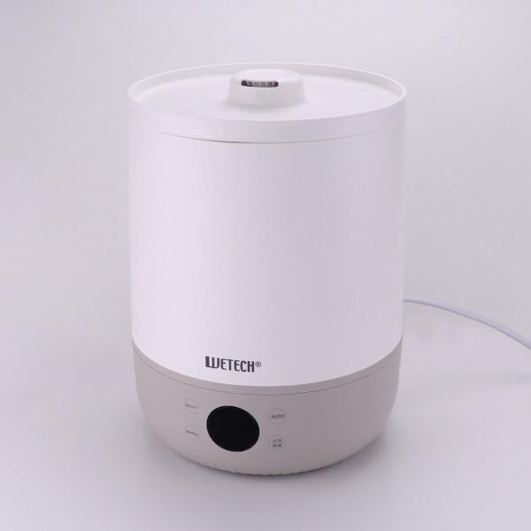 ウィキャン 加湿器 超音波式 大容量 4.5L 木造6畳 コンクリ10畳 上部