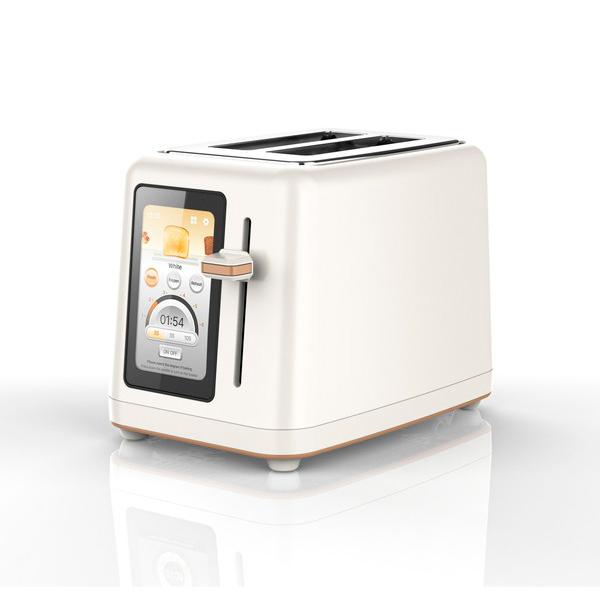 OSCAR TOASTY YK-S200C ホワイト ポップアップトースター : XPRICE