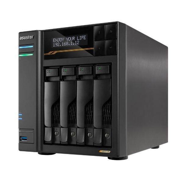 ASUSTOR AS6804T LOCKERSTOR 4 Gen3 NAS (4ベイ/メモリ16GB)