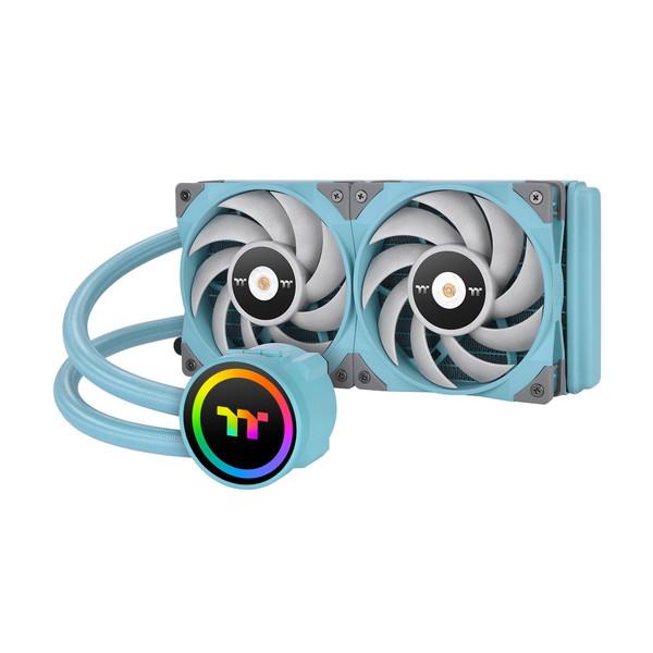 Thermaltake CL-W319-PL12TQ-A ターコイズ 水冷一体型CPUクーラー 