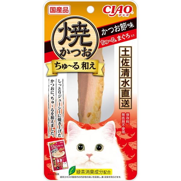 いなばペットフード CIAO 焼かつお ちゅ〜る和え かつお節味 ちゅ〜る